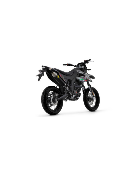 Silencieux Thunder ARROW - aluminium dark - embout inox - homologué - APRILIA RX / SX 125 2021-2024