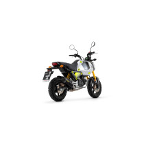 Silencieux X-Kone ARROW - inox dark - embout carbone - homologué - HONDA MSX 125 GROM 2021-2024 2