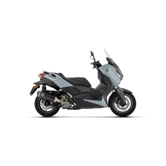 Silencieux Urban ARROW - aluminium dark - embout inox dark - non homologué - YAMAHA XMAX 300 2025-2026