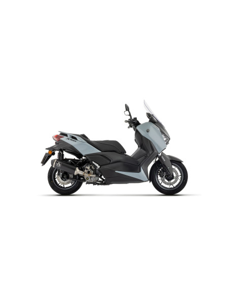 Silencieux Urban ARROW - aluminium dark - embout inox dark - non homologué - YAMAHA XMAX 300 2025-2026
