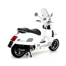 Silencieux Urban ARROW - aluminium dark - embout inox dark - homologué - PIAGGIO 2
