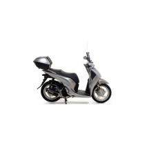 Silencieux Urban ARROW - aluminium dark - embout inox dark - homologué - HONDA