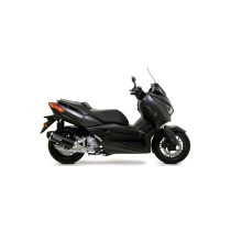 Silencieux Urban ARROW - aluminium dark - embout inox dark - homologué - YAMAHA XMAX 125 2018-2020