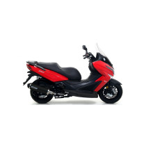 Silencieux Urban ARROW - aluminium dark - embout inox dark - homologué - KYMCO X-TOWN 300 2017-2020