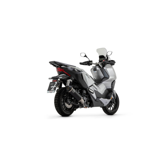 Silencieux Urban ARROW - aluminium dark - embout inox dark - homologué - HONDA ADV 350 2022-2024