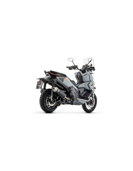 Silencieux Urban ARROW - aluminium dark - embout inox - homologué - ZONTES ZT368-G MY26 2026
