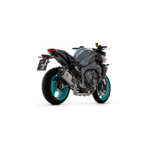 Silencieux Pista ARROW - titane - embout carbone - non homologué - YAMAHA MT-10 2022-2024 2
