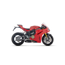 Silencieux Works avec raccords ARROW - titane - embout carbone - non homologué - DUCATI PANIGALE V4 - STREETFIGHTER V4 2025-2026