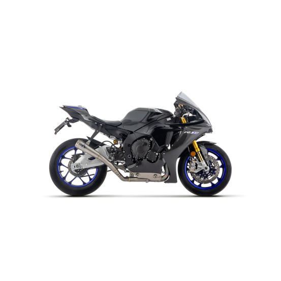 Kit intermédiaire racing ARROW - Silencieux Pro-Race + raccord diamètre 60mm - titane - non homologué - YAMAHA YZF R1 2017-2026