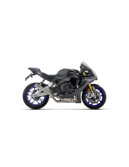Kit intermédiaire racing ARROW - Silencieux Pro-Race + raccord diamètre 60mm - titane - non homologué - YAMAHA YZF R1 2017-2026