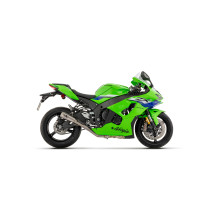 Kit intermédiaire racing ARROW - Silencieux Pro-Race embout avec grille - titane + raccord - non homologué - KAWASAKI 2