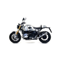 Silencieux Pro-Race ARROW - nichrome - homologué - BMW R NINE T 2014-2019 - R NINE T SCRAMBLER 2016-2020