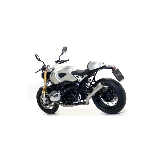 Silencieux Pro-Race ARROW - nichrome - homologué - BMW R NINE T 2014-2019 - R NINE T SCRAMBLER 2016-2020