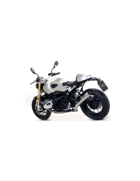 Silencieux Pro-Race ARROW - nichrome - homologué - BMW R NINE T 2014-2019 - R NINE T SCRAMBLER 2016-2020