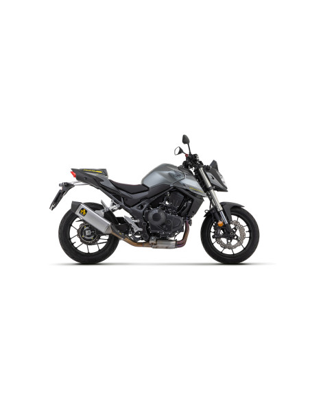 Silencieux Veloce ARROW - titane dark - embout carbone - homologué - HONDA CB 750 HORNET 2023-2026