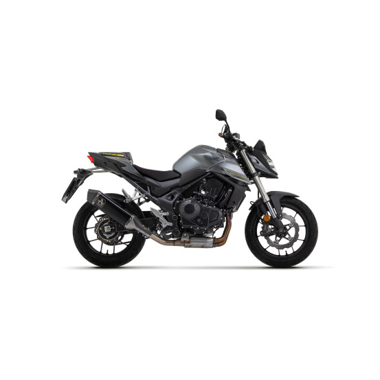Silencieux Veloce ARROW - titane dark - embout carbone - homologué - HONDA CB 750 HORNET 2023-2026