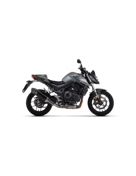 Silencieux Veloce ARROW - titane dark - embout carbone - homologué - HONDA CB 750 HORNET 2023-2026