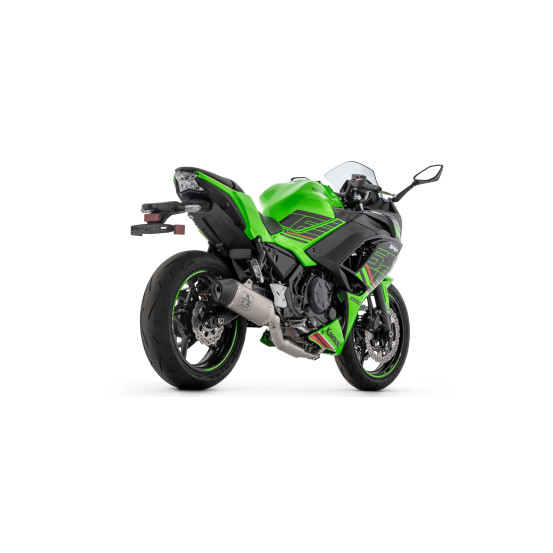 Silencieux Veloce ARROW - titane - embout carbone - homologué - KAWASAKI NINJA 650 - Z 650 2024-2026