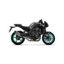 Silencieux Pista ARROW - titane - embout carbone - homologué - YAMAHA MT-10 2022-2024