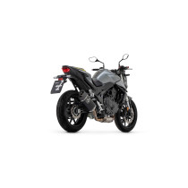 Silencieux Pista ARROW - titane dark - embout carbone - homologué - HONDA CB 750 HORNET 2023-2026 2