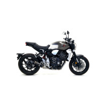 Silencieux GP2 ARROW - inox dark - embout inox - homologué - HONDA CB 1000 R 2018-2024