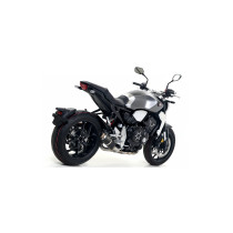 Silencieux GP2 ARROW - inox dark - embout inox - homologué - HONDA CB 1000 R 2018-2024 2