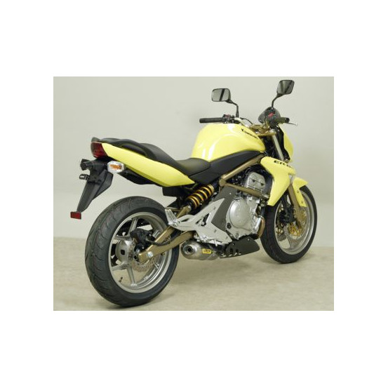 Silencieux Maxi Race-Tech ARROW - aluminium - embout inox - homologué - KAWASAKI