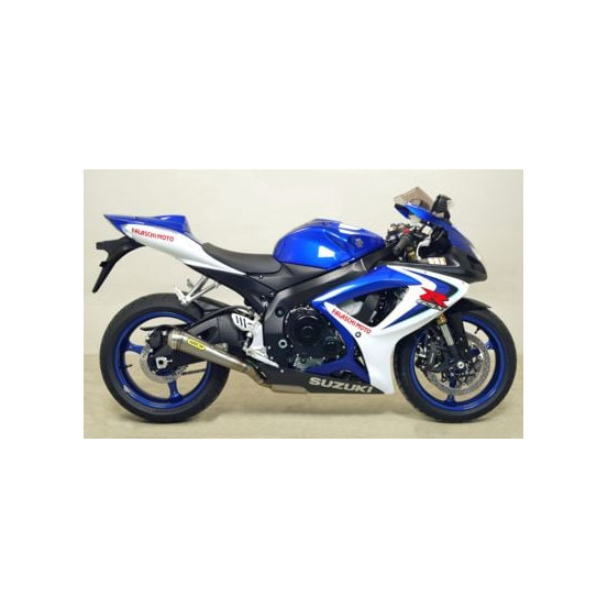 Silencieux Street Thunder ARROW - aluminium dark - embout inox - homologué - SUZUKI GSX-R 600 IE - GSX-R 750 IE 2006-2007