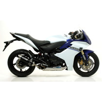 Silencieux Thunder ARROW - aluminium - embout inox - homologué - HONDA CB 600 F HORNET 2007-2013 - CBR 600 F 2011-2013