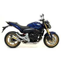 Silencieux X-Kone ARROW - inox - embout carbone - homologué - HONDA CB 600 F HORNET 2007-2013 - CBR 600 F 2011-2013