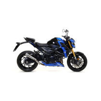 Silencieux Pro-Race ARROW - nichrome - homologué - SUZUKI GSX-S 750 2017-2020