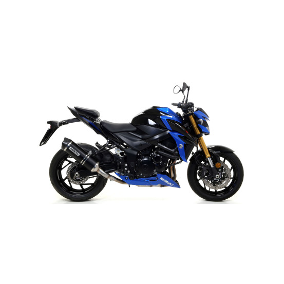 Silencieux Pro-Race ARROW - nichrome dark - homologué - SUZUKI GSX-S 750 2017-2020