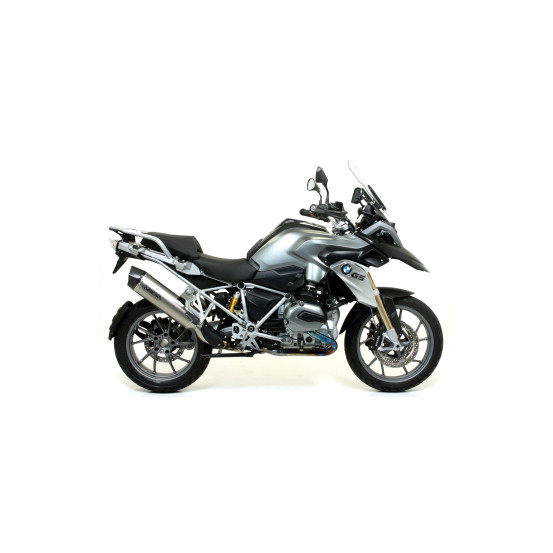 Silencieux Maxi Race-Tech ARROW - titane - embout carbone - homologué - BMW