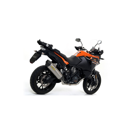 Silencieux Maxi Race-Tech ARROW - titane - embout carbone - homologué - KTM