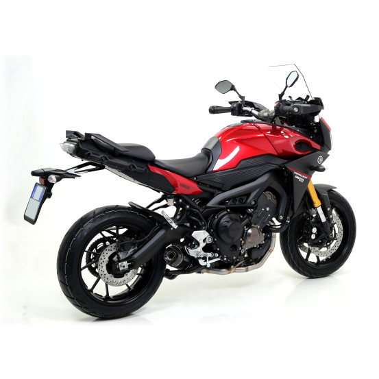 Silencieux Thunder ARROW - aluminium - embout carbone - homologué - YAMAHA