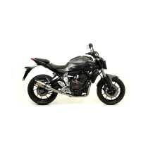 Silencieux Thunder ARROW - aluminium dark - embout inox - homologué - YAMAHA