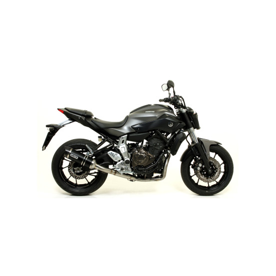 Silencieux Thunder ARROW - aluminium dark - embout inox - homologué - YAMAHA