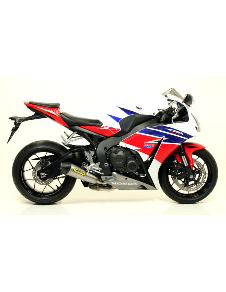 Silencieux X-Kone ARROW - inox - embout carbone - homologué - HONDA CBR 1000 RR 2014-2016