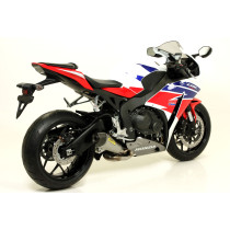 Silencieux X-Kone ARROW - inox - embout carbone - homologué - HONDA CBR 1000 RR 2014-2016 2