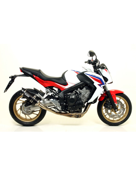 Silencieux Thunder carbone ARROW - homologué - HONDA CBR 650 F - CB 650 F 2014-2018