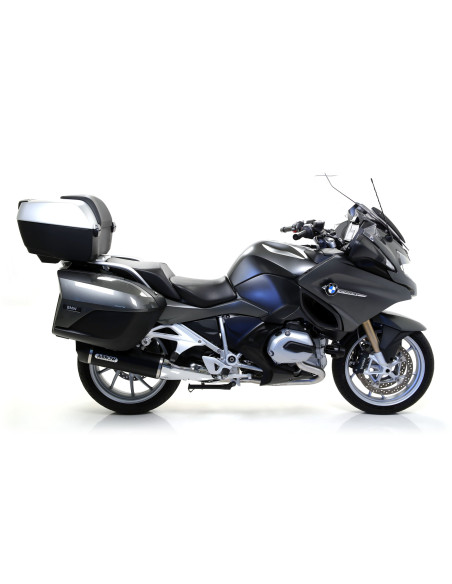 Silencieux Maxi Race-Tech ARROW - aluminium dark - embout carbone - homologué - BMW R 1200 RT 2014-2016