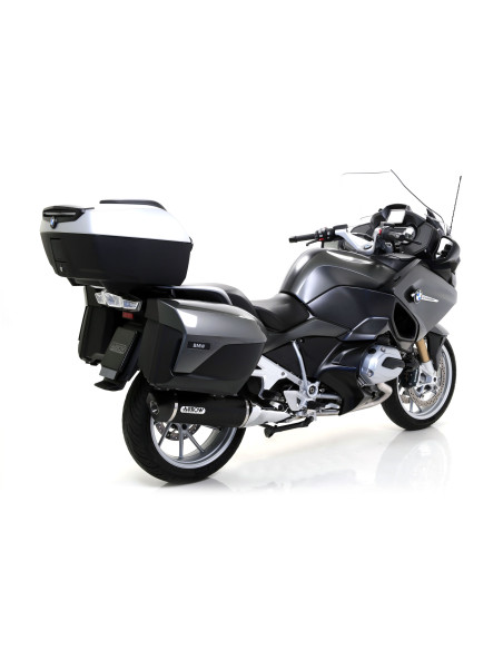 Silencieux Maxi Race-Tech ARROW - aluminium dark - embout carbone - homologué - BMW R 1200 RT 2014-2016
