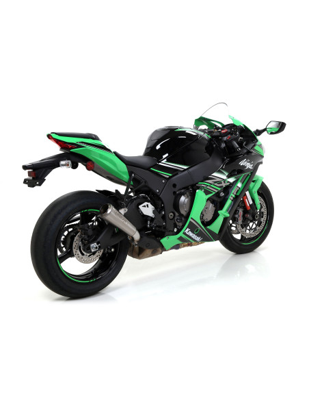 Silencieux Pro-Race ARROW - titane - homologué - KAWASAKI ZX-10R 2016-2019