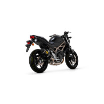 Silencieux Race-Tech ARROW - aluminium dark - embout carbone - homologué - SUZUKI SV 650 2016-2024 2