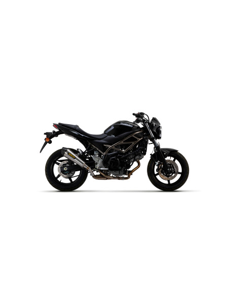 Silencieux X-Kone ARROW - inox - embout carbone - homologué - SUZUKI SV 650 2016-2024