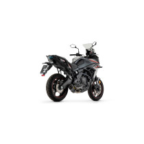 Silencieux Race-Tech ARROW - aluminium dark - embout carbone - homologué - KAWASAKI 2