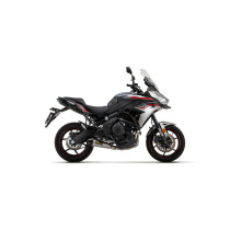 Silencieux X-Kone ARROW - inox - embout carbone - homologué - KAWASAKI Z 650 - NINJA 650 2017-2020 - VERSYS 650 2017-2024
