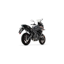 Silencieux X-Kone ARROW - inox - embout carbone - homologué - KAWASAKI Z 650 - NINJA 650 2017-2020 - VERSYS 650 2017-2024 2