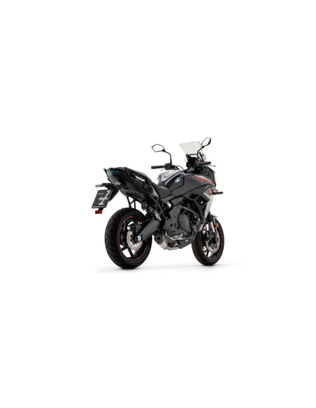 Silencieux X-Kone ARROW - inox - embout carbone - homologué - KAWASAKI Z 650 - NINJA 650 2017-2020 - VERSYS 650 2017-2024