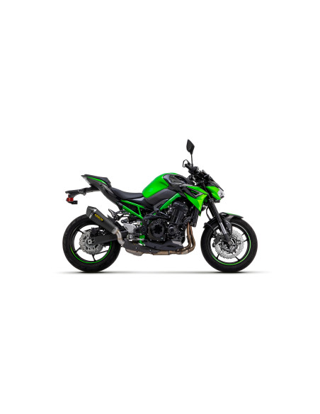 Silencieux X-Kone ARROW - inox dark - embout carbone - homologué - KAWASAKI